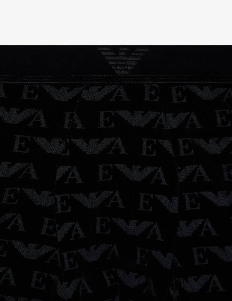 rinascente Emporio Armani Trunk jacquard velvet boxer