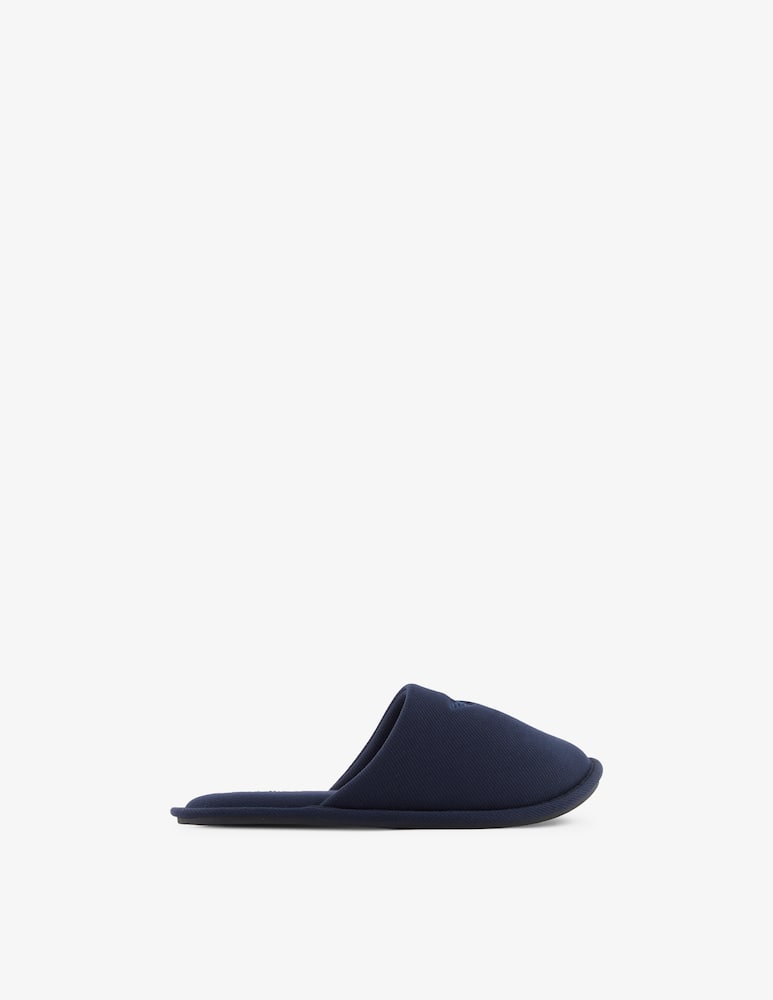 rinascente Emporio Armani Eagle terry slippers
