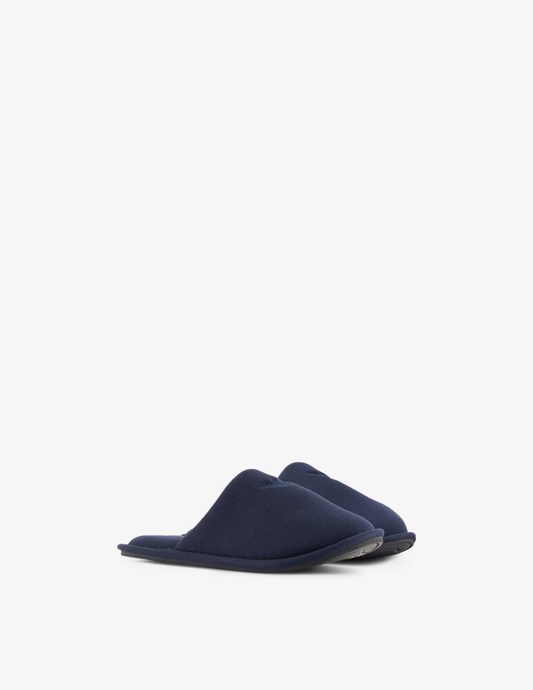 rinascente Emporio Armani Eagle terry slippers
