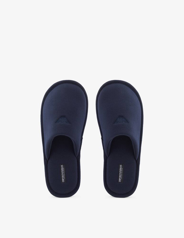 rinascente Emporio Armani Eagle terry slippers