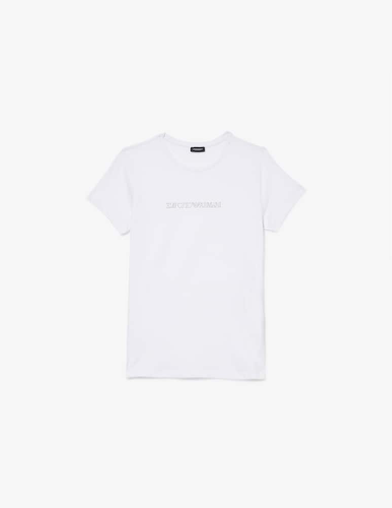 Emporio Armani Essential cotton crewneck t-shirt - picture 1 Emporio Armani Essential cotton crewneck t-shirt - picture 1