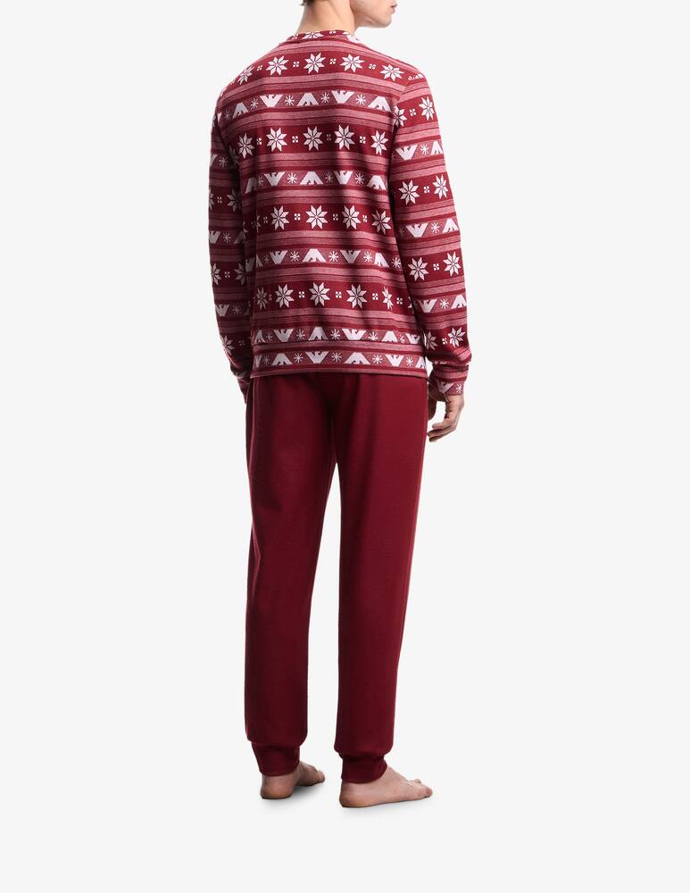 rinascente Emporio Armani Pigiama lungo jacquard