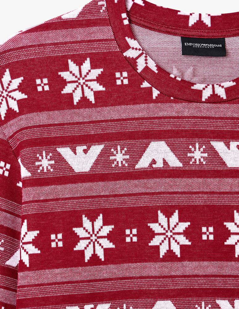 rinascente Emporio Armani Pigiama lungo jacquard