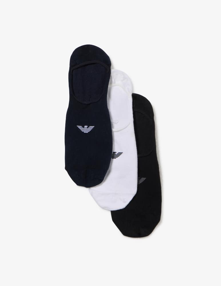 Emporio Armani Casual cotton footie socks - picture 1 Emporio Armani Casual cotton footie socks - picture 1