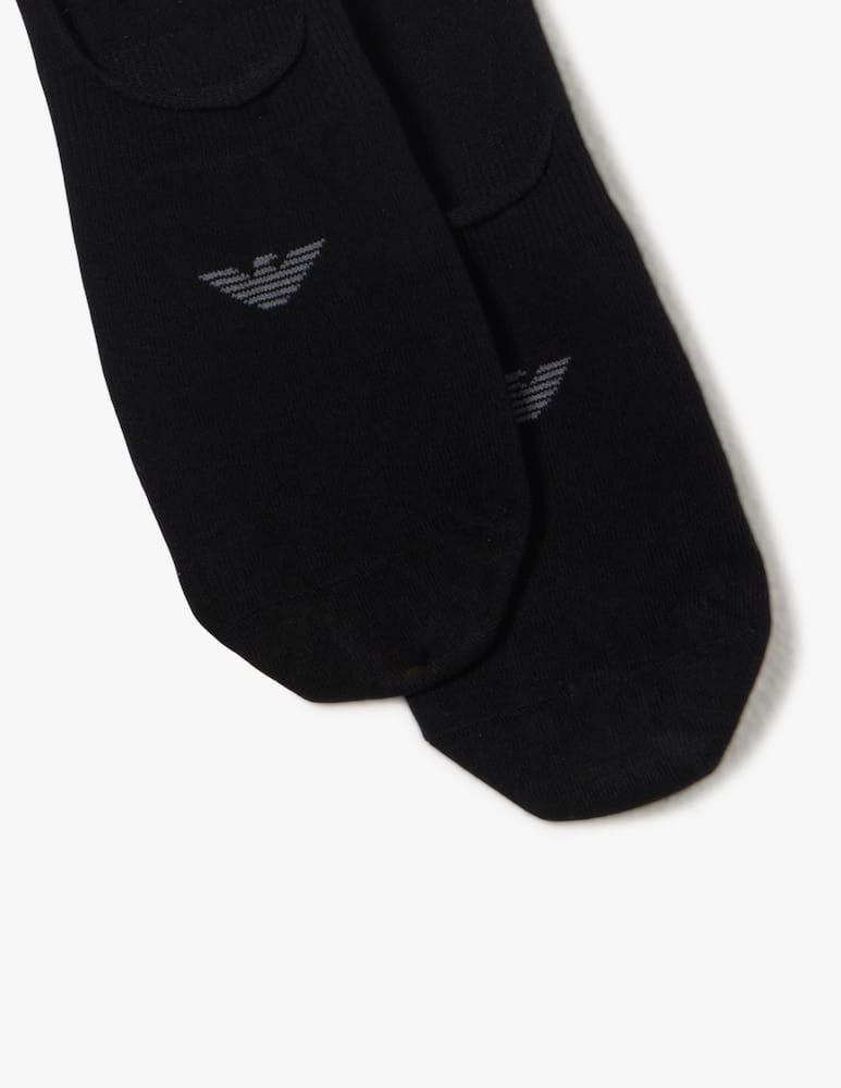 Emporio Armani Casual cotton footie socks - picture 2 Emporio Armani Casual cotton footie socks - picture 2