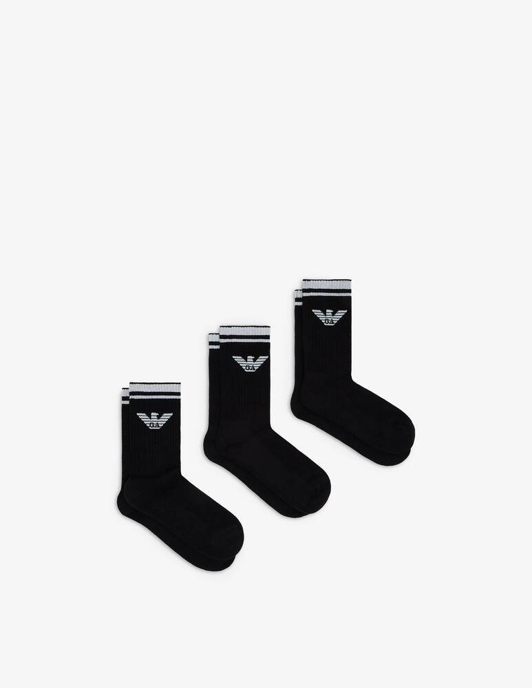 rinascente Emporio Armani Eagle logo short socks
