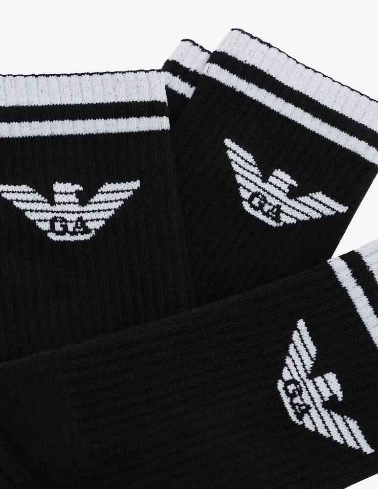 rinascente Emporio Armani Eagle logo short socks