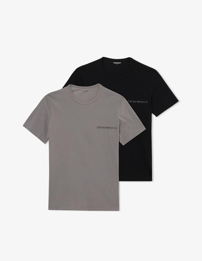 rinascente Emporio Armani Core logoband crew neck t-shirt