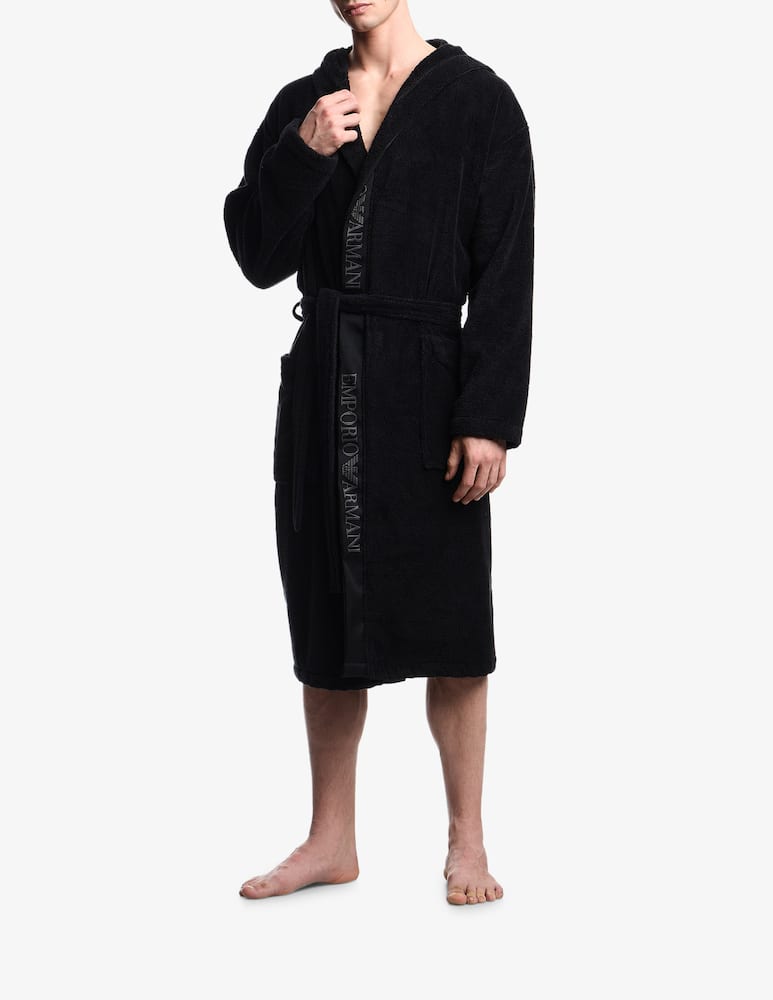 rinascente Emporio Armani Hooded bathrobe