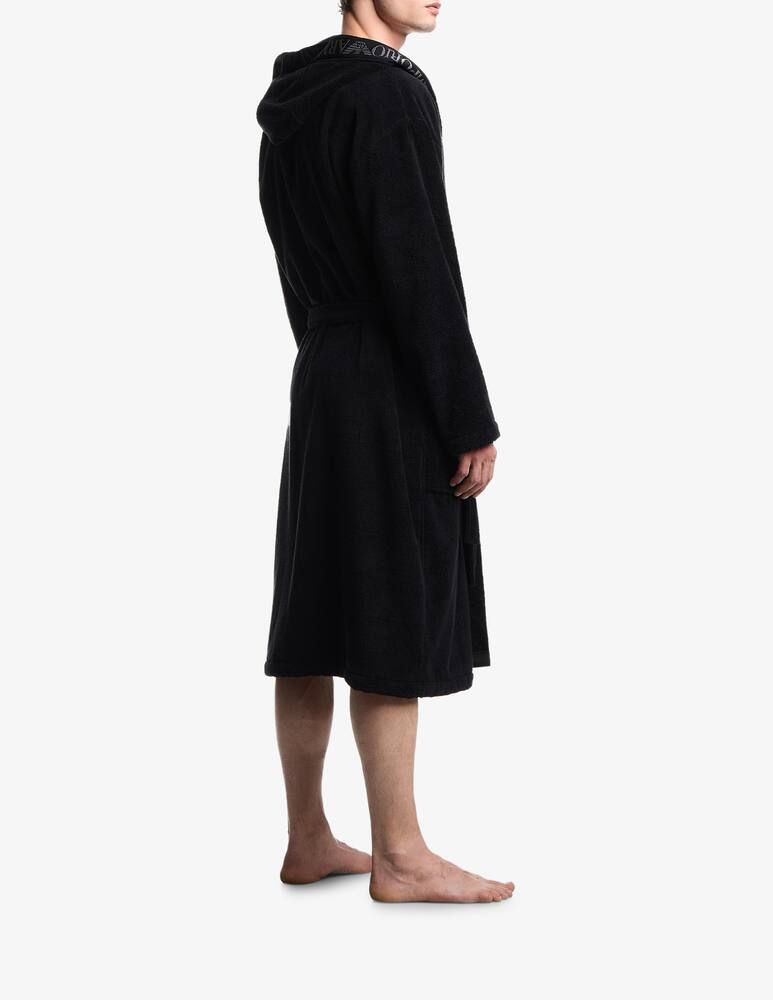 Emporio Armani Hooded bathrobe - picture 2 Emporio Armani Hooded bathrobe - picture 2