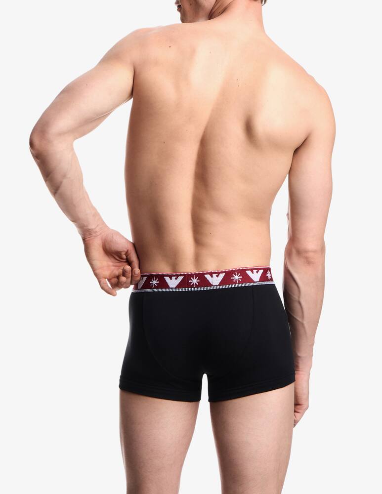 rinascente Emporio Armani Holiday jacquard trunks