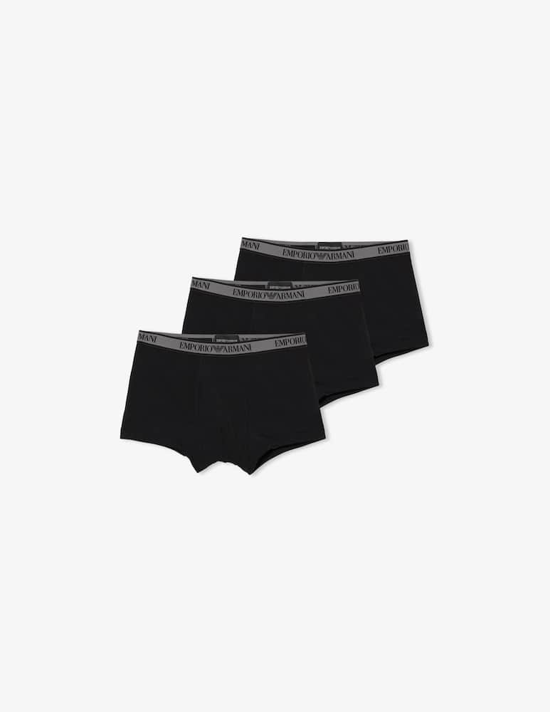 rinascente Emporio Armani Pacco 3 boxer logoband