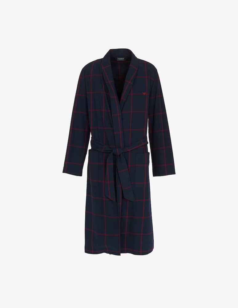 rinascente Emporio Armani Vestaglia tartan flanella