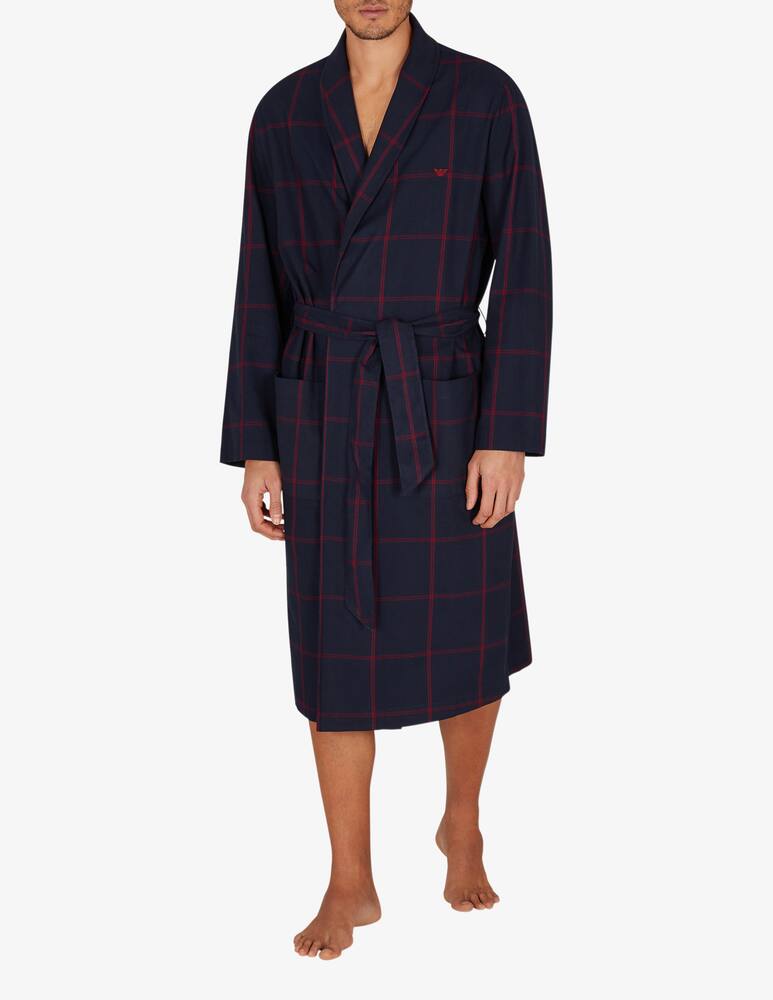 rinascente Emporio Armani Vestaglia tartan flanella