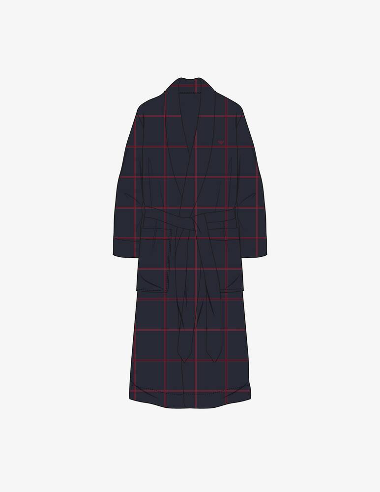 rinascente Emporio Armani Vestaglia tartan flanella