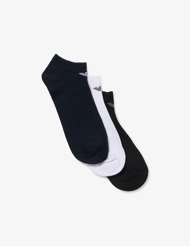 Emporio Armani Calze sneaker cotone 3 pack - immagine 1 Emporio Armani Calze sneaker cotone 3 pack - immagine 1
