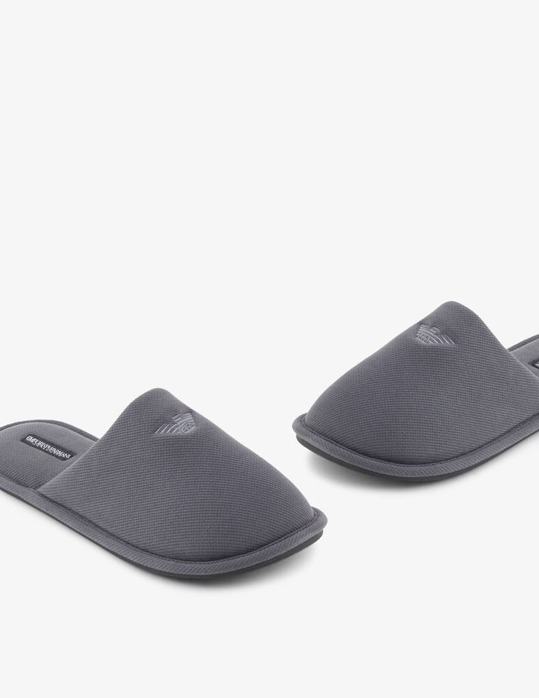 rinascente Emporio Armani Striped terry slipper