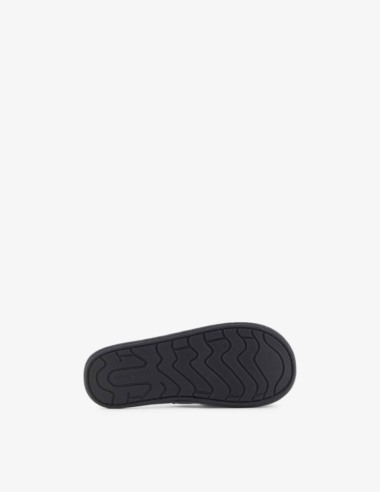 rinascente Emporio Armani Striped terry slipper