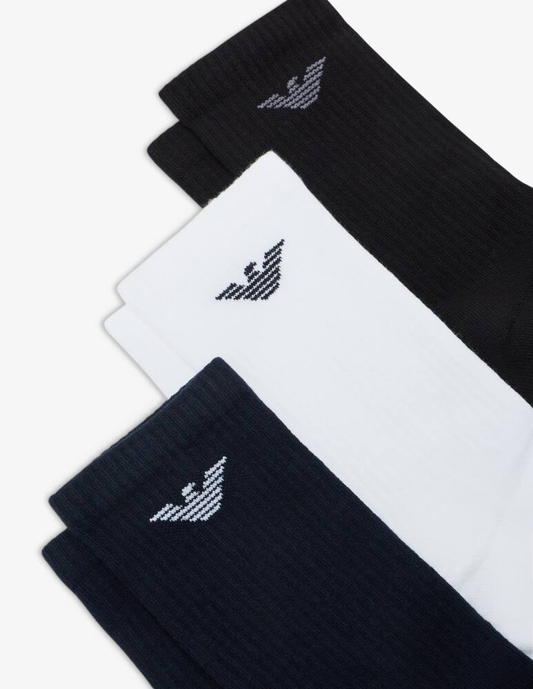 rinascente Emporio Armani Calze sportive in spugna 3 pack