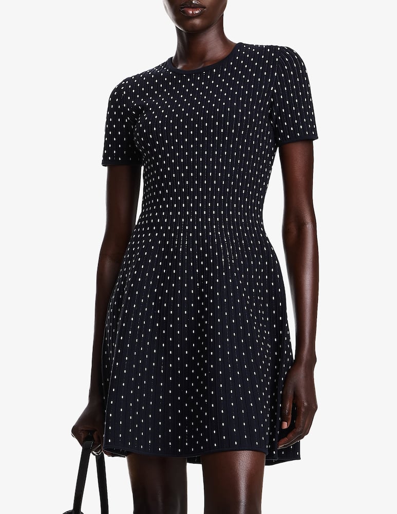 rinascente Emporio Armani Polka dot knit dress