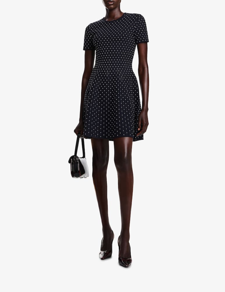 rinascente Emporio Armani Polka dot knit dress