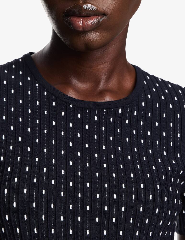 rinascente Emporio Armani Polka dot knit dress