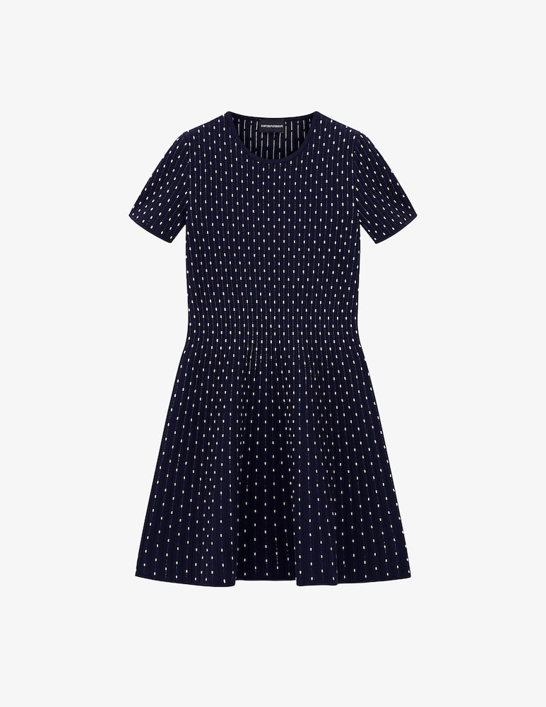 rinascente Emporio Armani Polka dot knit dress