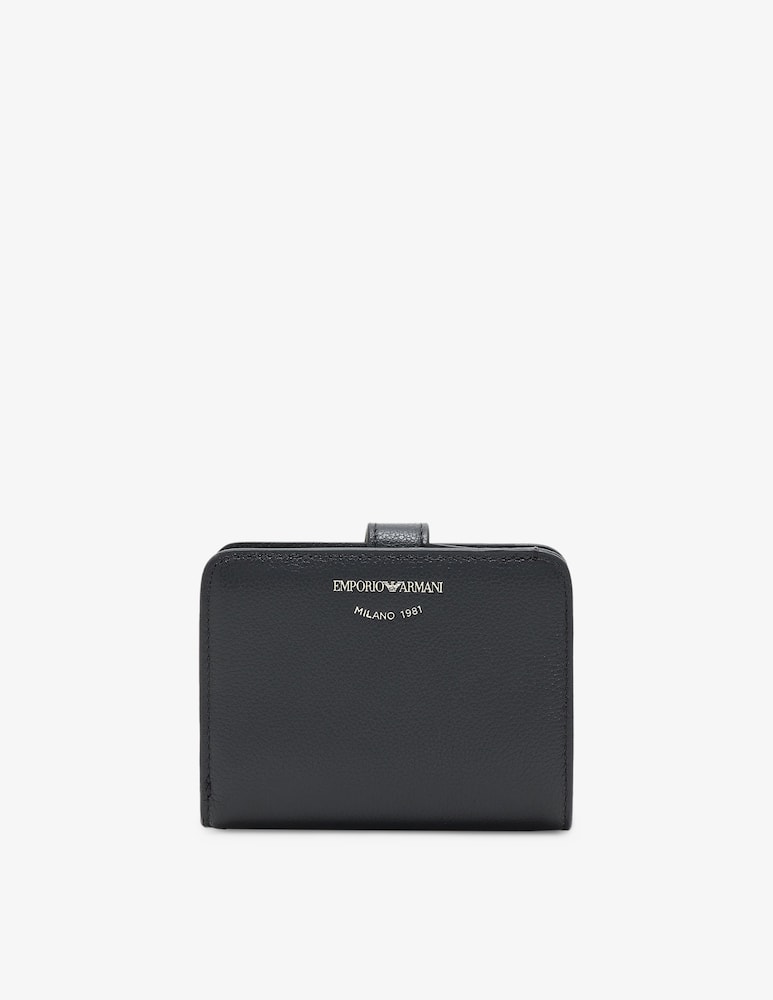 rinascente Emporio Armani Foldover leather wallet