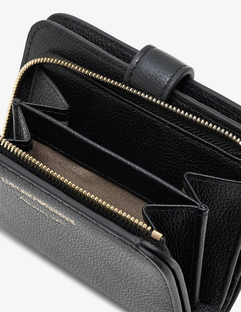rinascente Emporio Armani Foldover leather wallet