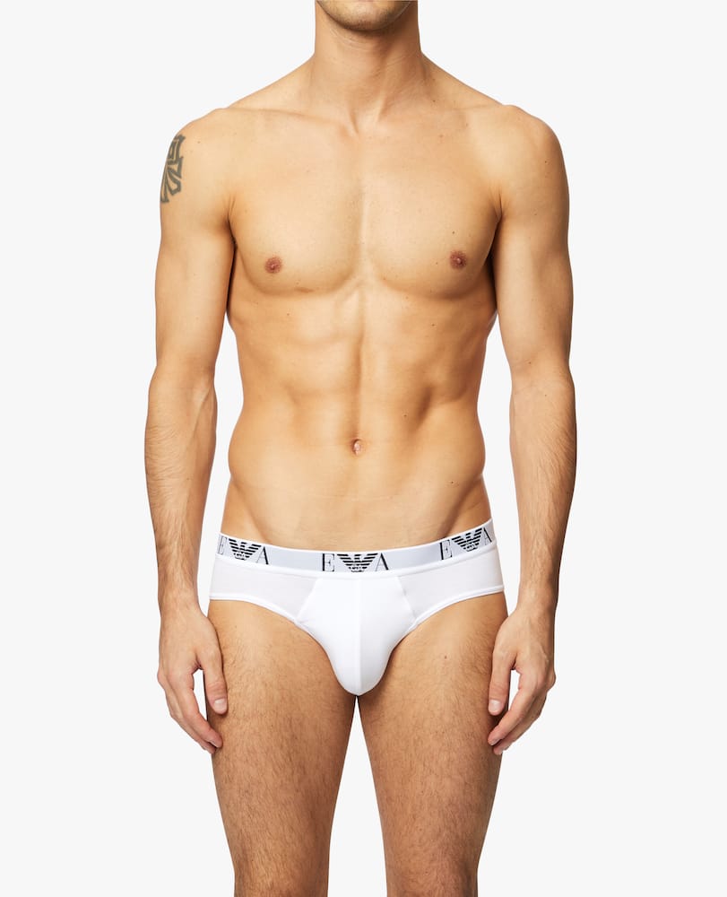 Emporio Armani 2 pack - slip in cotone - immagine 2 Emporio Armani 2 pack - slip in cotone - immagine 2