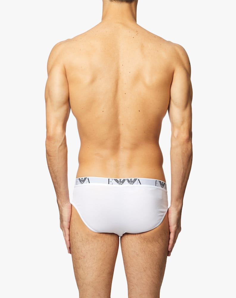 Emporio Armani 2 pack - slip in cotone - immagine 3 Emporio Armani 2 pack - slip in cotone - immagine 3