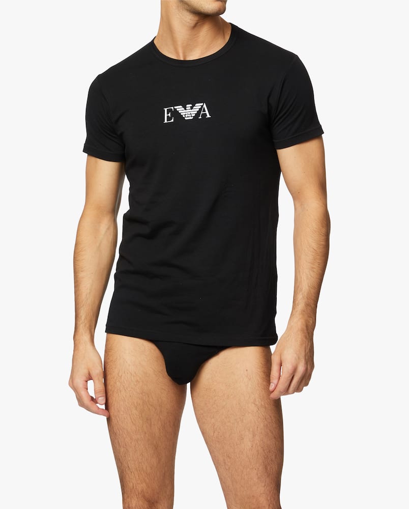 Emporio Armani 2 pack - maglietta intima in cotone - immagine 2 Emporio Armani 2 pack - maglietta intima in cotone - immagine 2