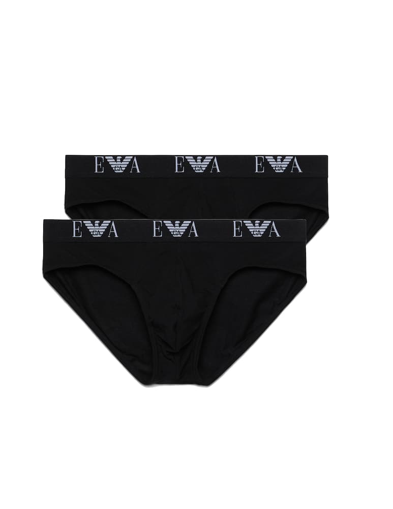 Emporio Armani 2 pack - slip in cotone - immagine 1 Emporio Armani 2 pack - slip in cotone - immagine 1