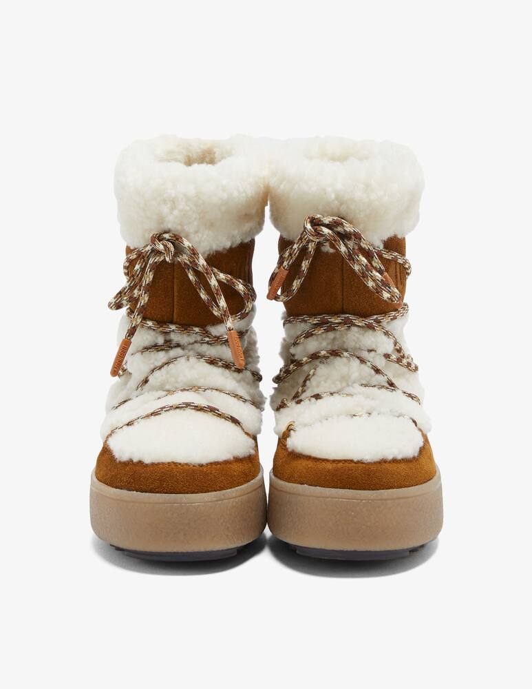 rinascente Moon Boot Jtrack shearling boots