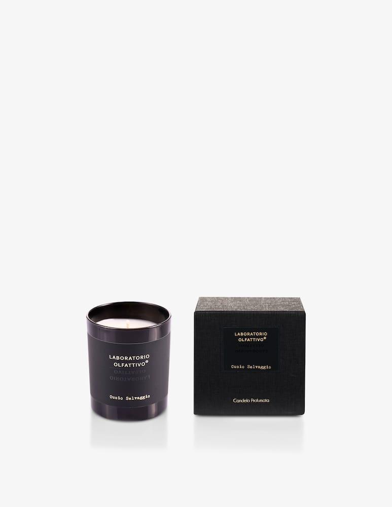 Laboratorio Olfattivo Scented Candle 180 gr Cuoio Selvaggio - immagine 1 Laboratorio Olfattivo Scented Candle 180 gr Cuoio Selvaggio - immagine 1