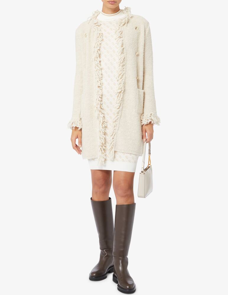 rinascente Marella Boucle open lungo frange Varallo