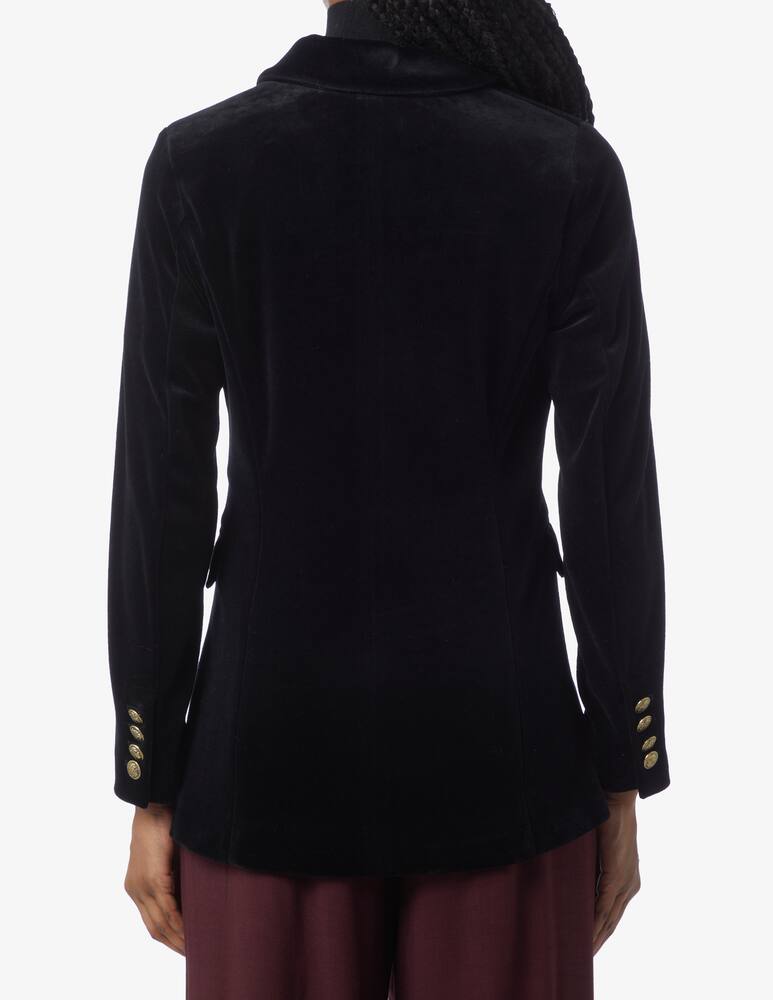 rinascente Marella Cappotto doppiopetto in velluto Renata