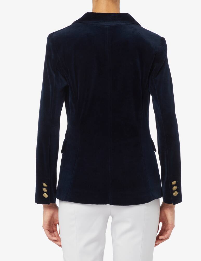 rinascente Marella Cappotto monopetto in velluto Marus