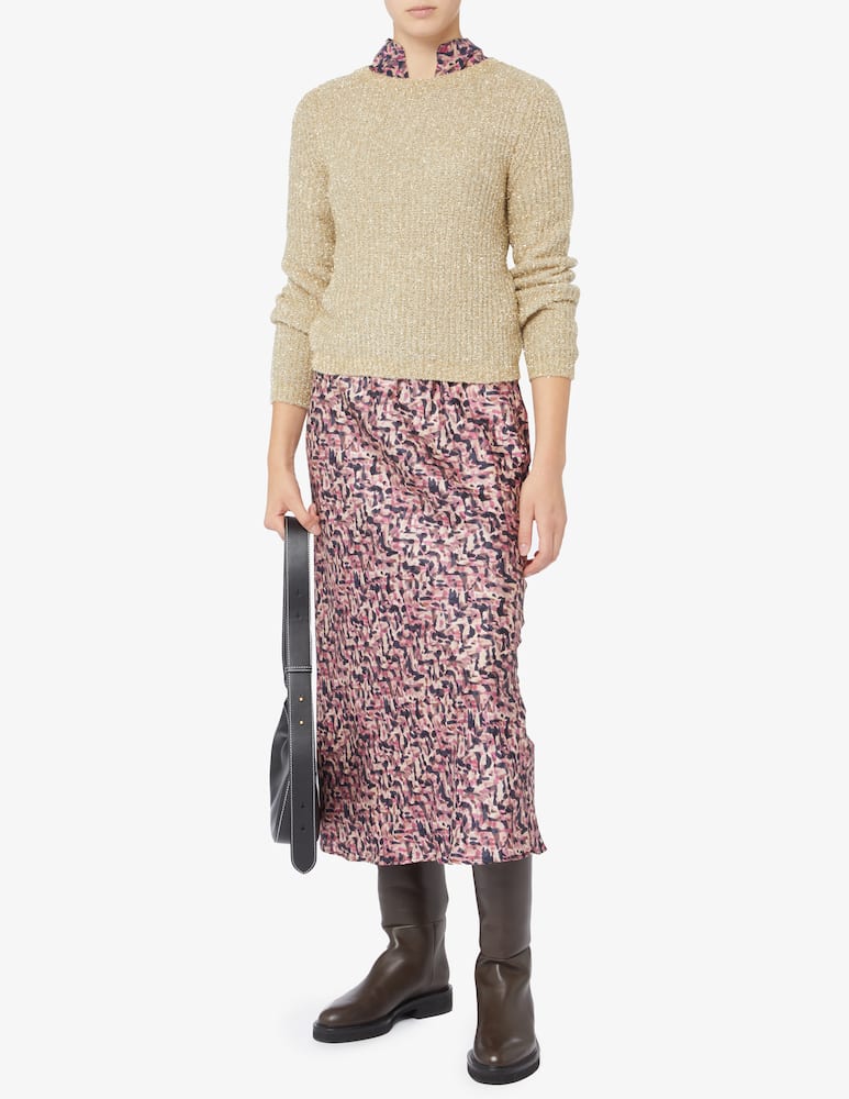 rinascente Marella Maglione in lurex a coste Capo