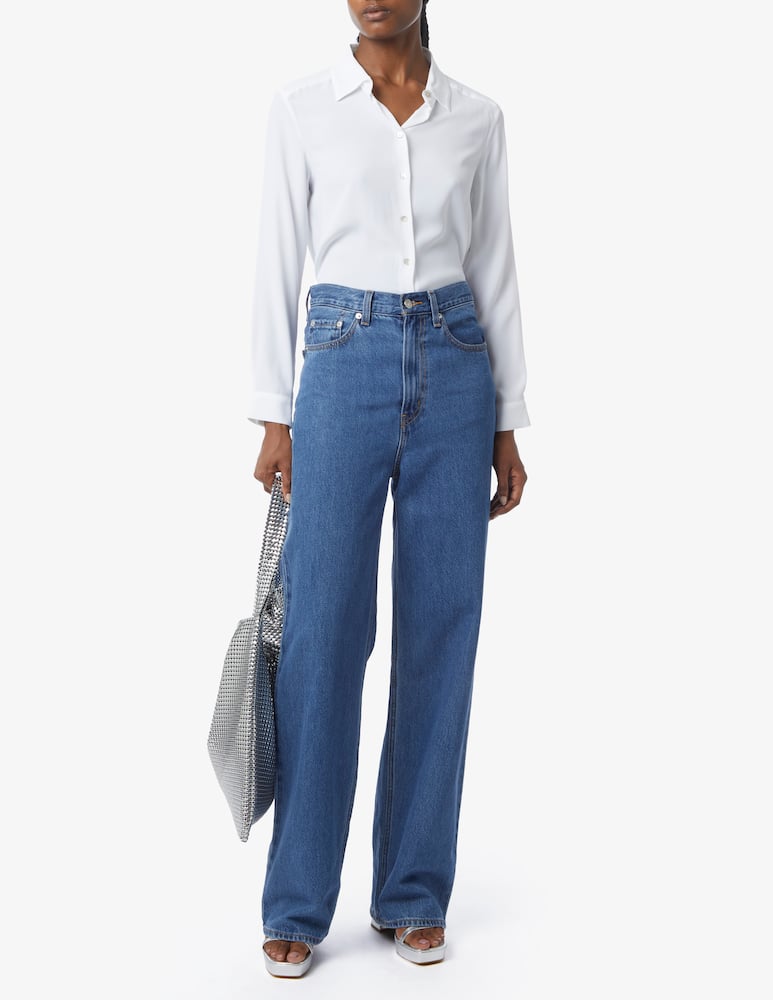 rinascente iBlues Guizzo silk blend shirt