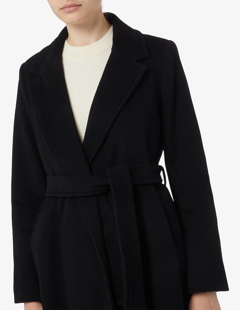 rinascente EMME Cappotto a vestaglia midi in lana Perim