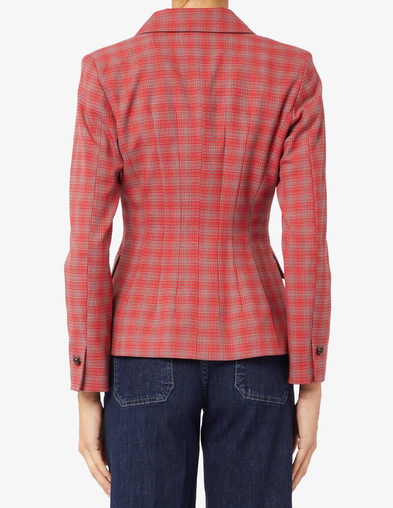 rinascente EMME Esotico double breasted blazer