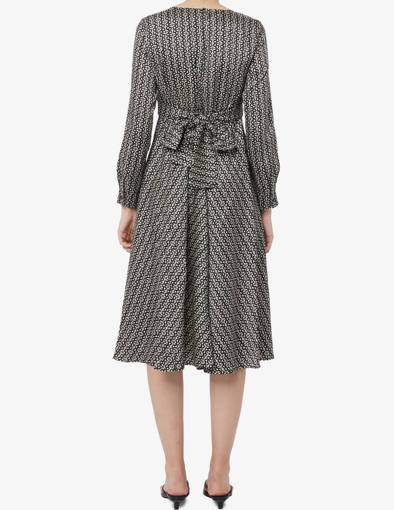 rinascente EMME Daino long sleeve maxi dress