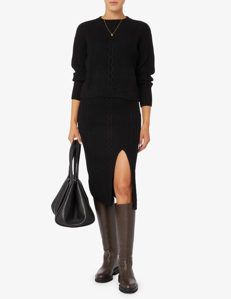 rinascente EMME Torcia jumper with braids