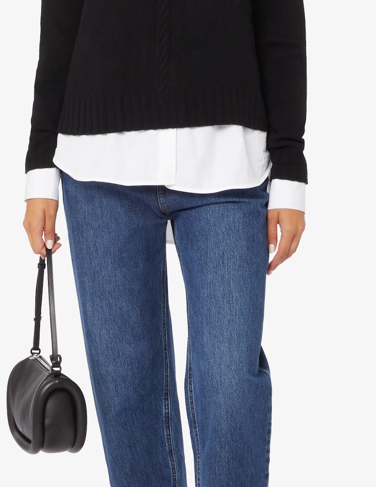 rinascente EMME Dovere boxy braid sweater