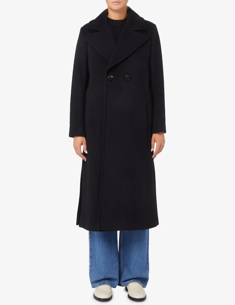 rinascente Marella Cappotto a vestaglia lungo spacco Docente