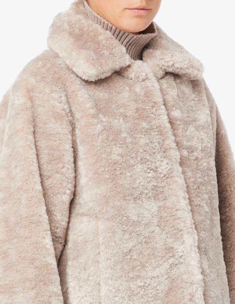 rinascente Marella Cappotto corto in pelliccia sintetica Giudy