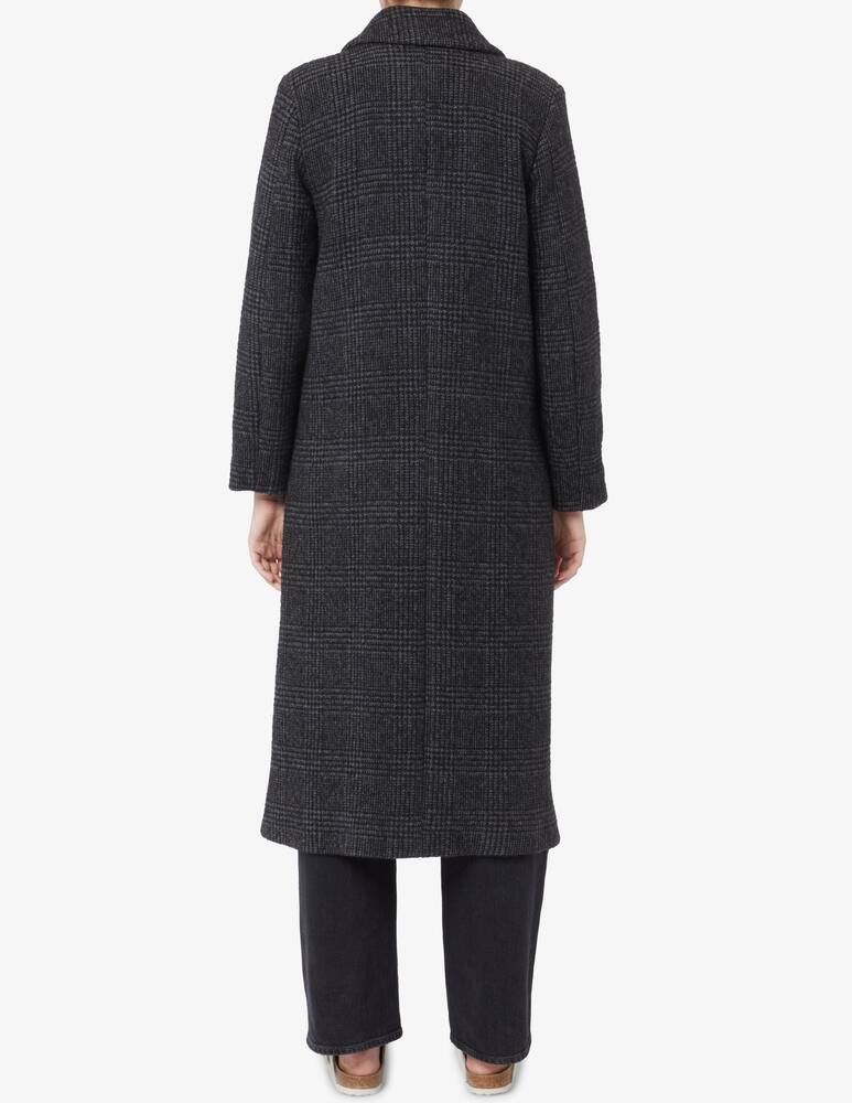 rinascente iBlues Green check maxi coat