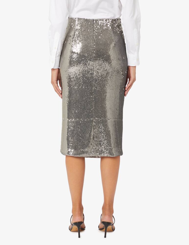 rinascente iBlues Brescia sequin longuette skirt