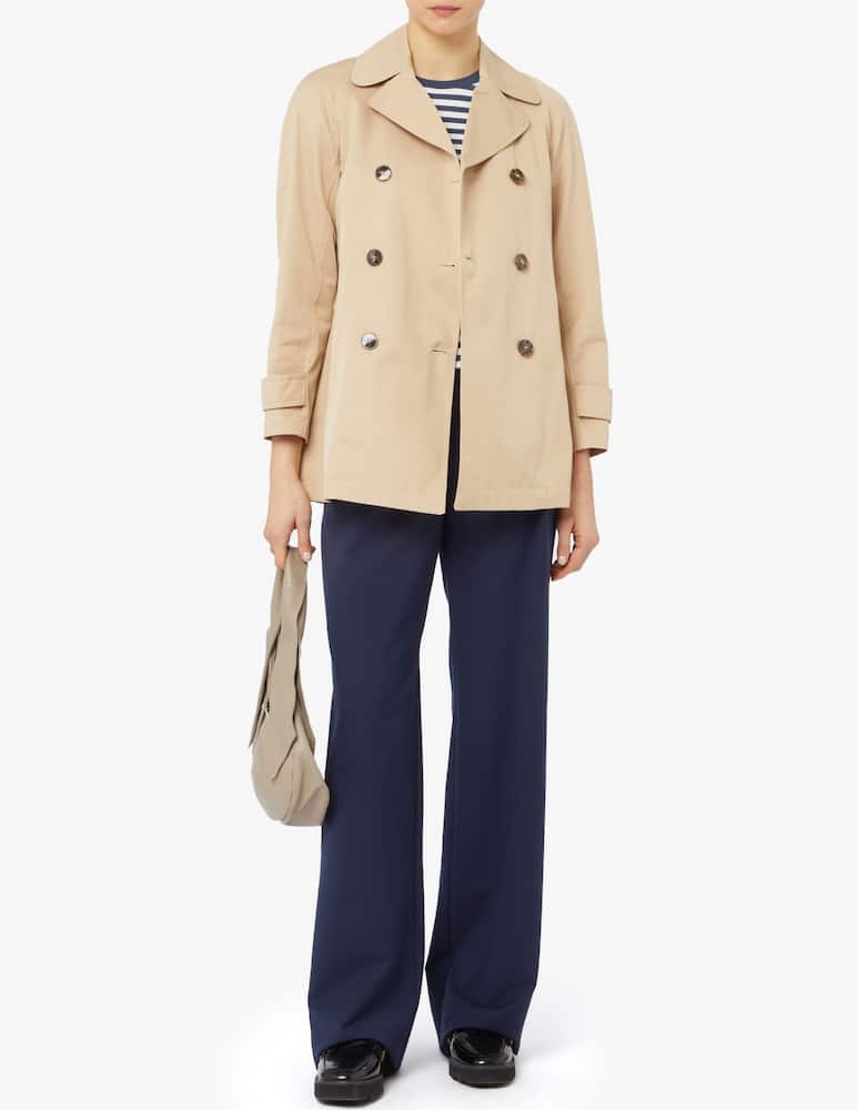 rinascente EMME West short trenchcoat